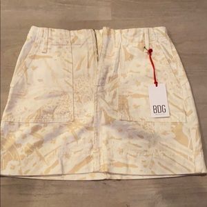 Cute decorative jean skirt